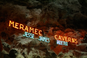 caverns sign